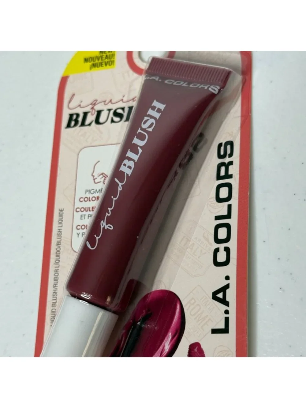 LA Colors Liquid Blush Grazie C37673 0.4 oz Pigmented Makeup Sealed
